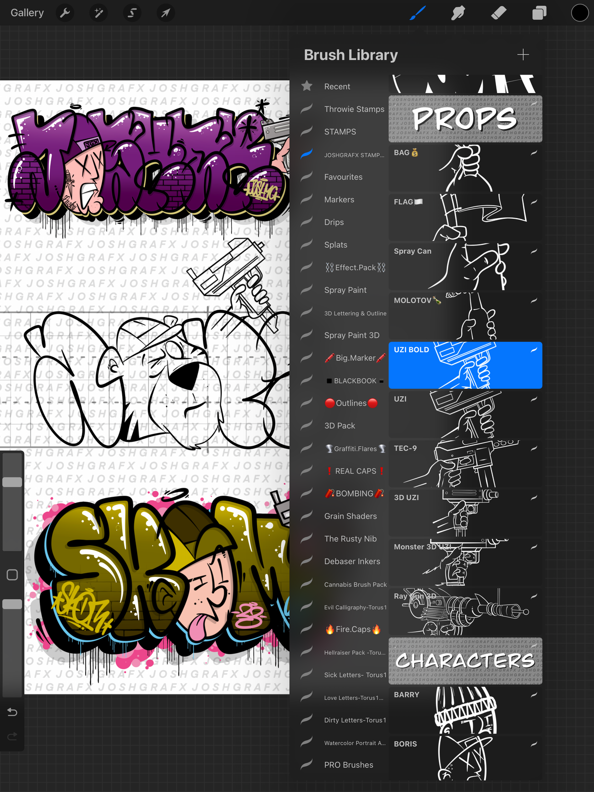 Stamp Pack Vol.2 artwork example